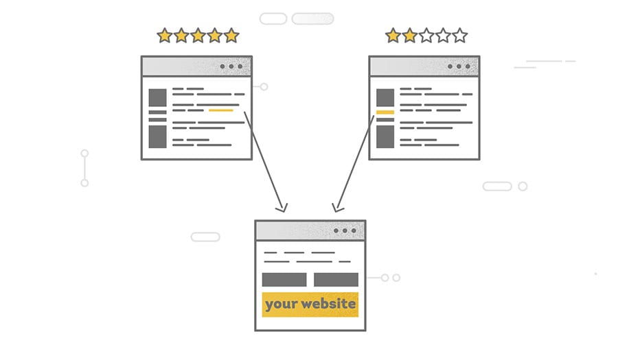 SEO的5大步驟與24項技巧 8 link placement illustration