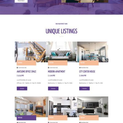 Landing Pages 登陸頁 / 版型一