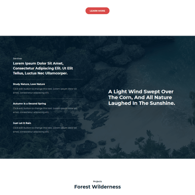 Landing Pages 登陸頁 / 版型七