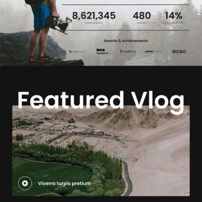 Landing Pages 登陸頁 / 版型六