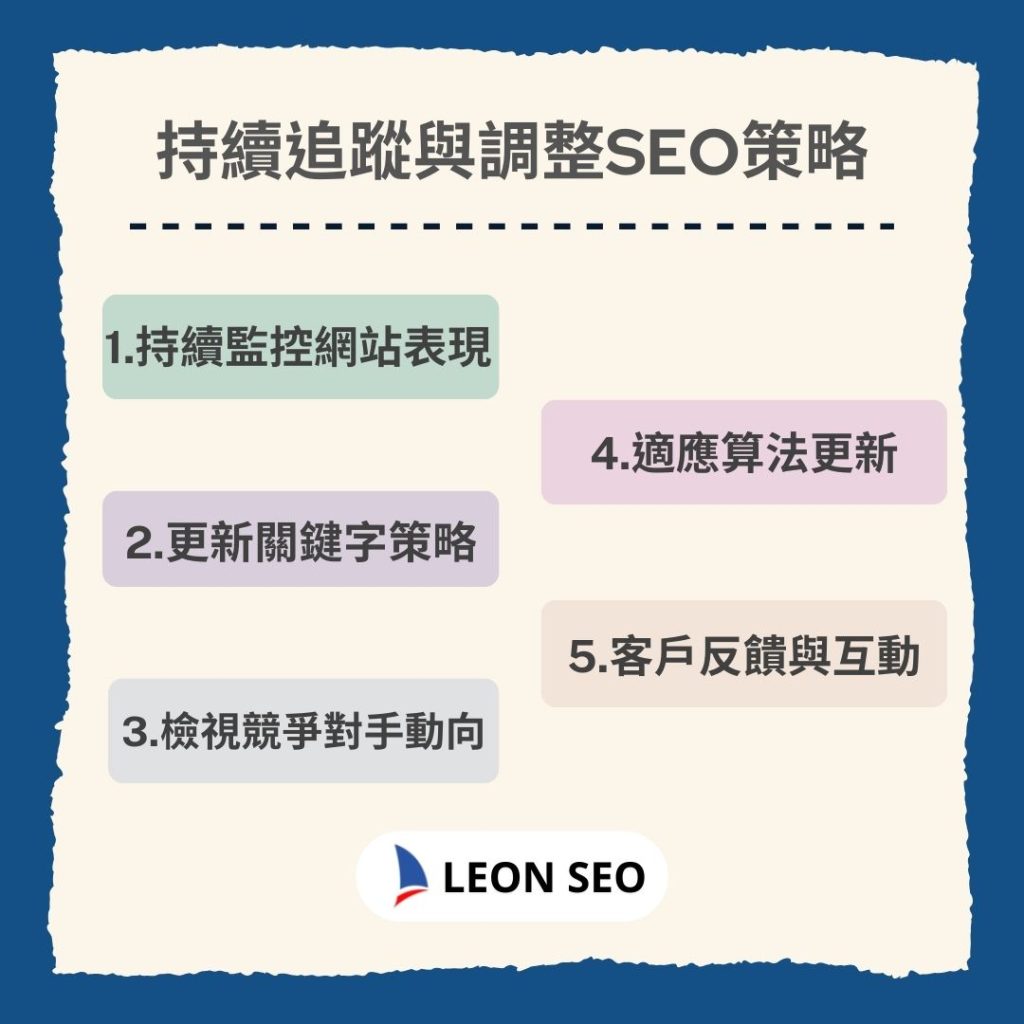 如何自己做SEO：五、持續追蹤與調整策略