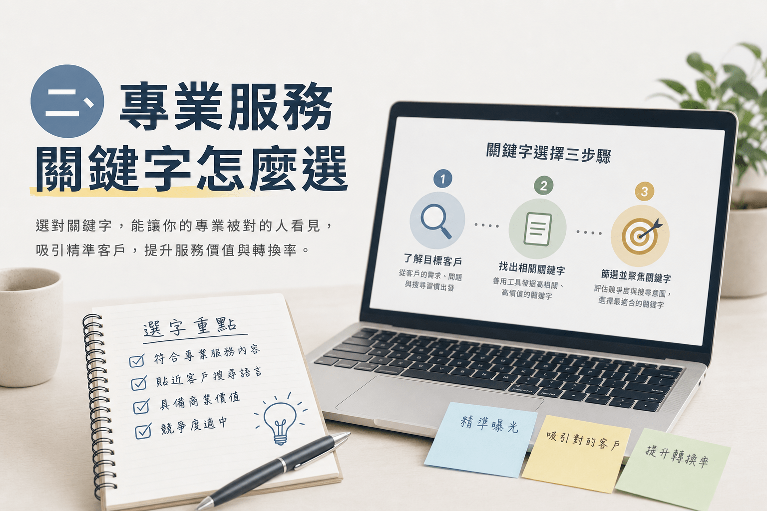 專業服務業的 SEO 怎麼做?律師、代書、會計師的做法 2 事務所該打哪些關鍵字