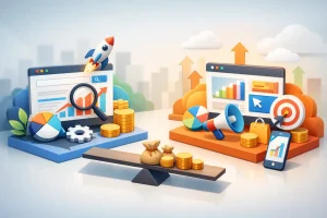 行銷知識 11 SEO與Google廣告比較,中小企業如何分配預算與成長策略
