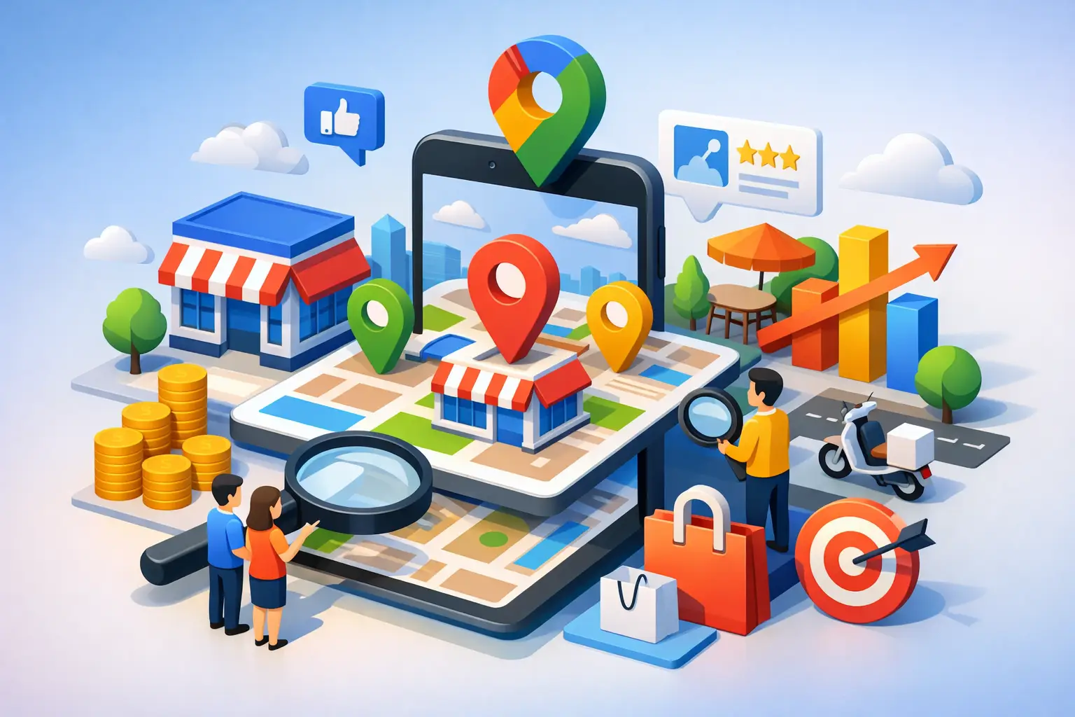 Home-數位行銷服務 18 Google商家排名怎麼提升?中小企業地圖曝光與來客實戰方法